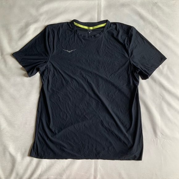 Hoka One One Men's Navy Short Sleeve Tee - Picture 1 of 5